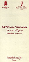 La Fantasia strumentale su temi d'Opera