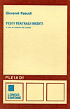Testi teatrali inediti